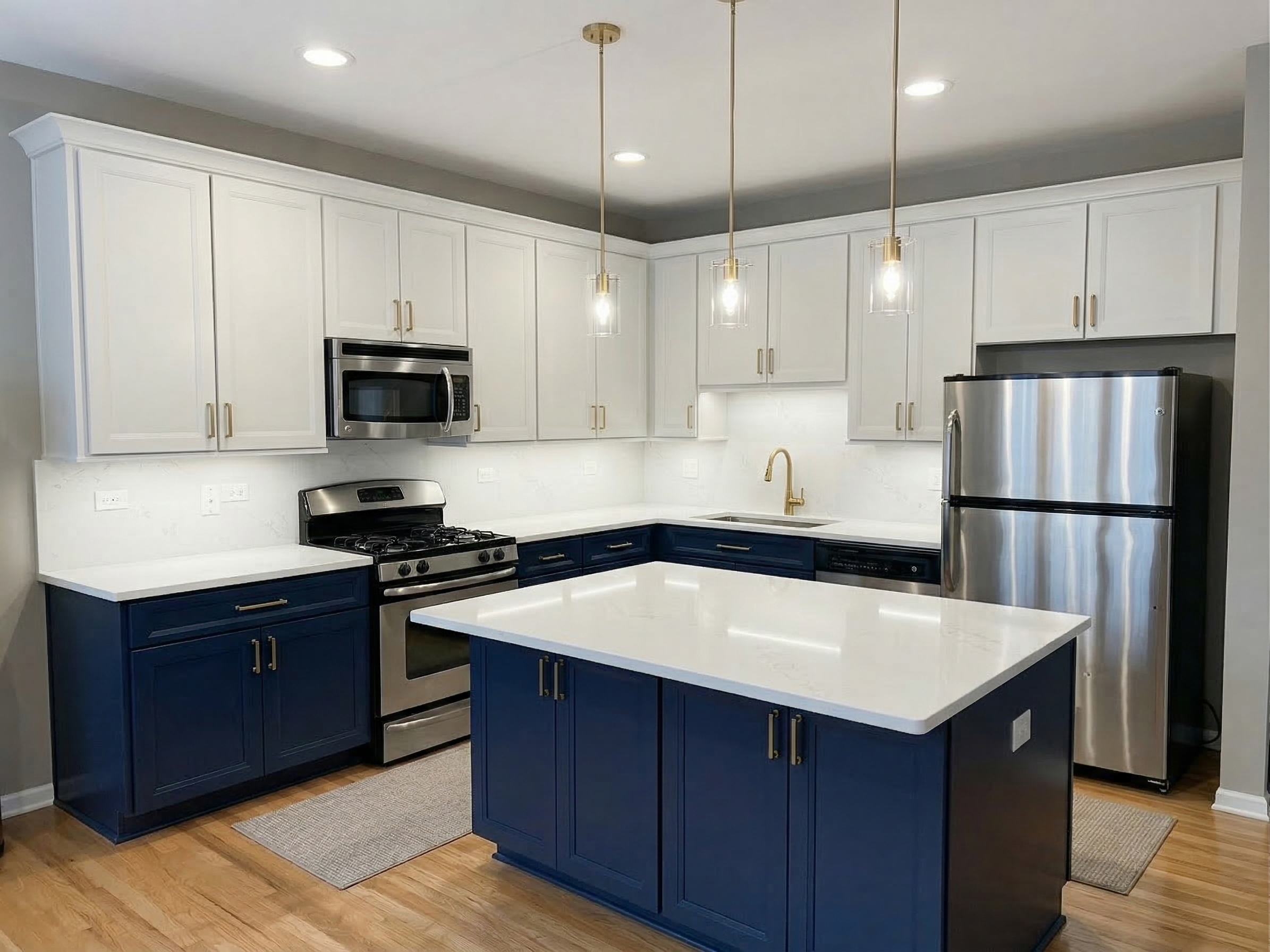 Cabinet Refacing — Light Finish
